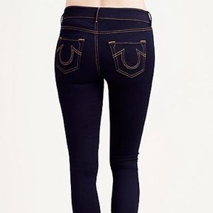 True Religion Runway Jean Legging Dark